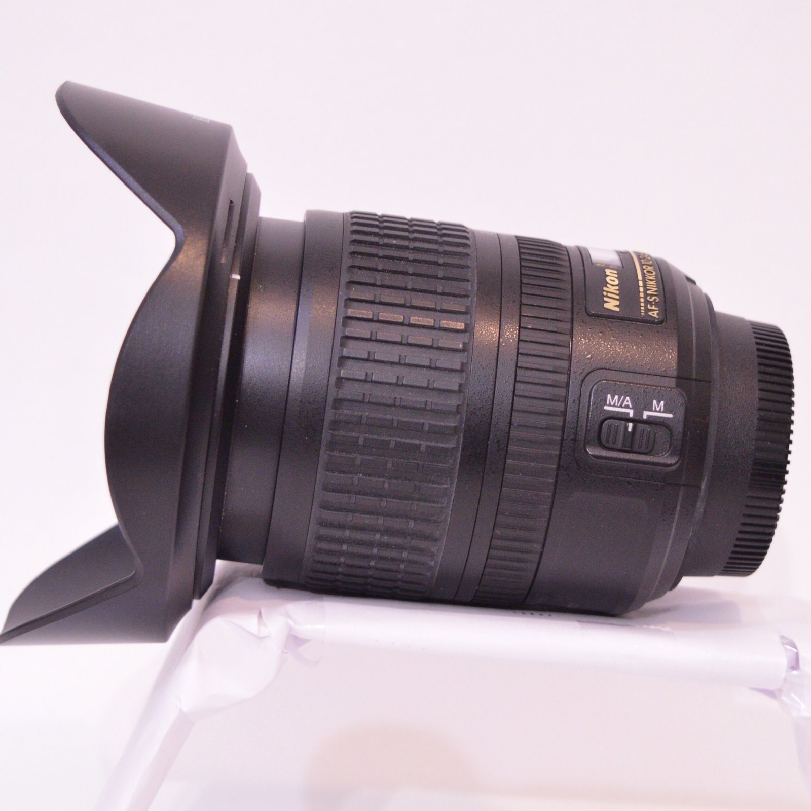 Nikon AF-S DX Nikkor 10-24mm on white background